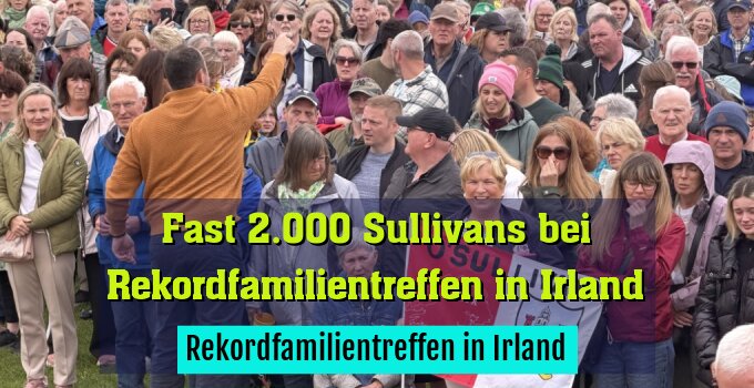 Rekordfamilientreffen in Irland