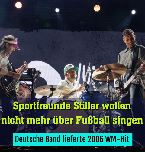Deutsche Band lieferte 2006 WM-Hit