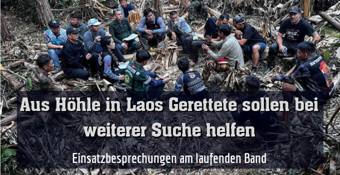 Einsatzbesprechungen am laufenden Band