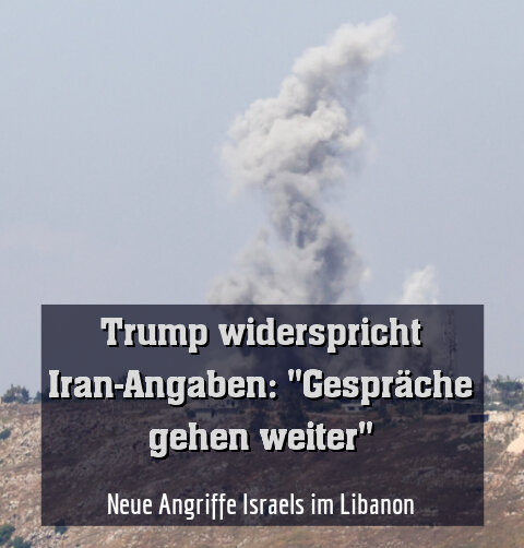 Neue Angriffe Israels im Libanon