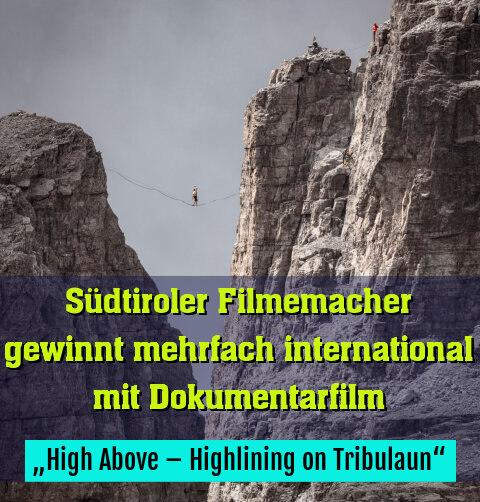 „High Above – Highlining on Tribulaun“