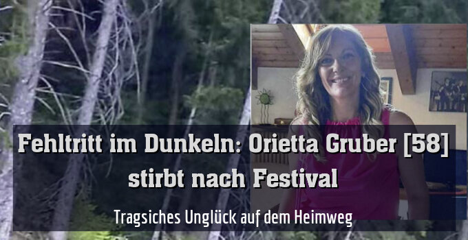 Tragsiches Unglück auf dem Heimweg
