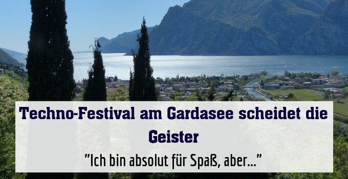 "Ich bin absolut für Spaß, aber..."
