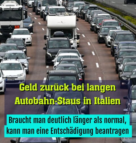 Braucht man deutlich länger als normal, kann man eine Entschädigung beantragen