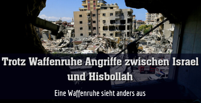 Eine Waffenruhe sieht anders aus