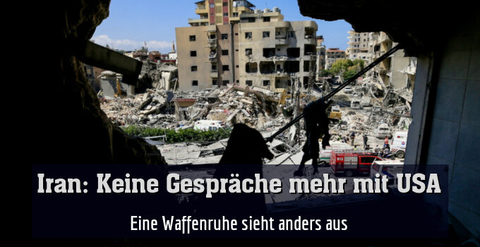 Eine Waffenruhe sieht anders aus