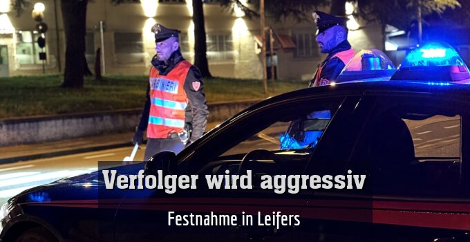 Festnahme in Leifers