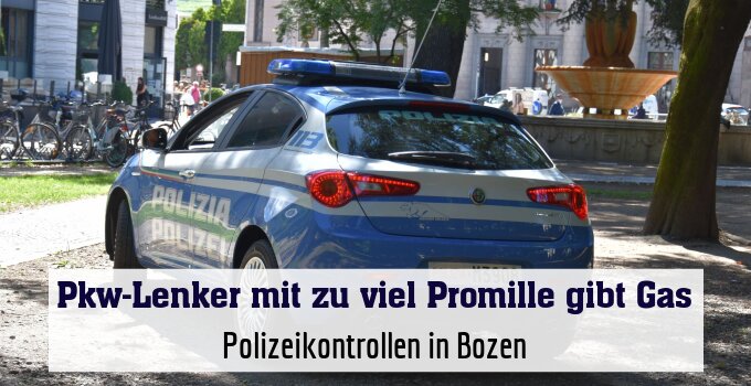 Polizeikontrollen in Bozen