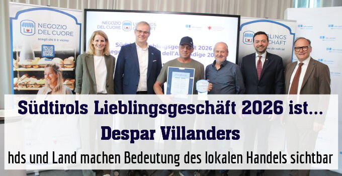 hds und Land Südtirol machen Bedeutung des lokalen Handels sichtbar