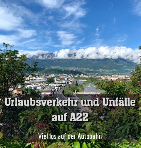 Viel los auf der Autobahn