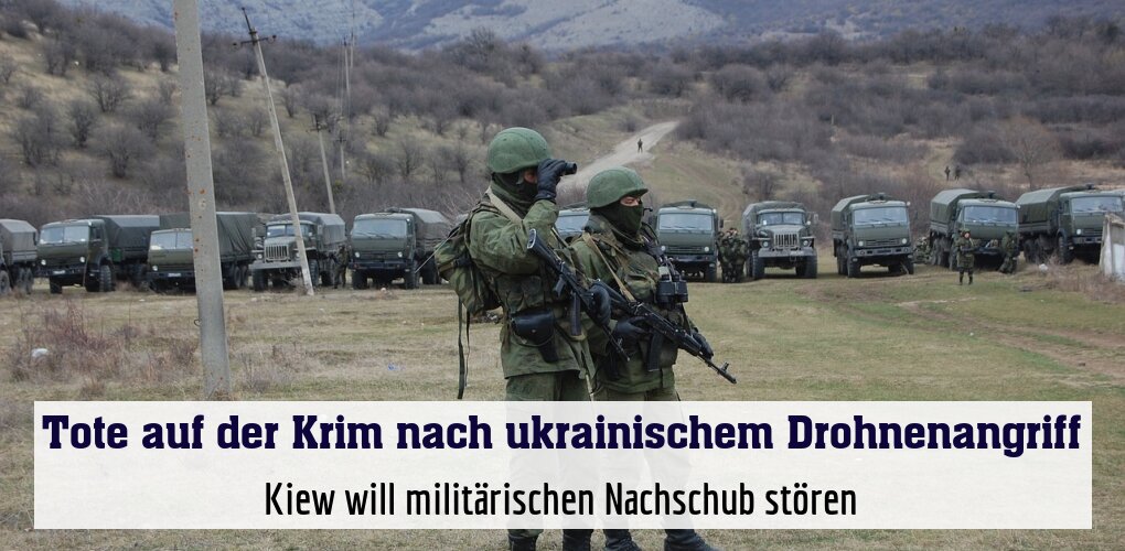 Kiew will militärischen Nachschub stören