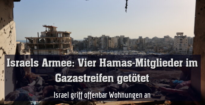 Israel griff offenbar Wohnungen an