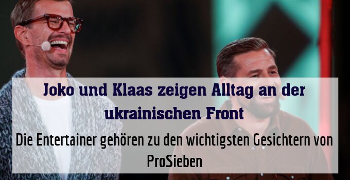 Die Entertainer gehören zu den wichtigsten Gesichtern von ProSieben
