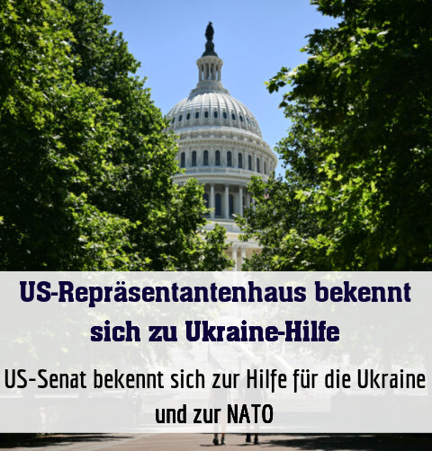 US-Senat bekennt sich zur Hilfe für die Ukraine und zur NATO