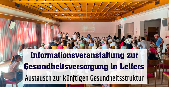 Austausch zur künftigen Gesundheitsstruktur