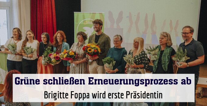 Brigitte Foppa wird erste Präsidentin