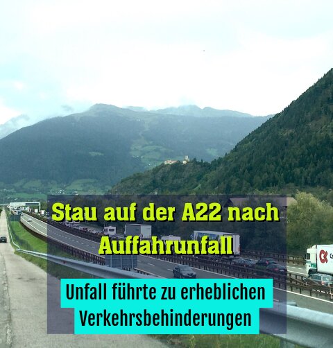 Unfall führte zu erheblichen Verkehrsbehinderungen