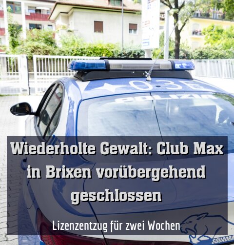 Lizenzentzug für zwei Wochen
