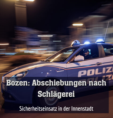 Sicherheitseinsatz in der Innenstadt
