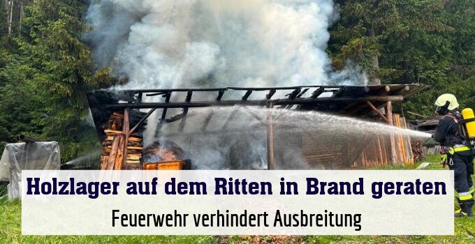 Feuerwehr verhindert Ausbreitung
