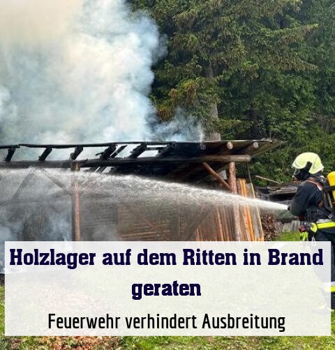 Feuerwehr verhindert Ausbreitung