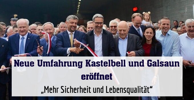 „Mehr Sicherheit und Lebensqualität in den Dörfern“