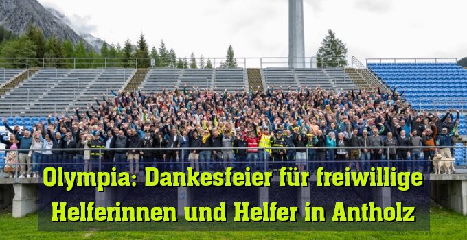 800 Helferinnen und Helfern wurde vom Land und dem Biathlonkomitee für ihren Einsatz gedankt