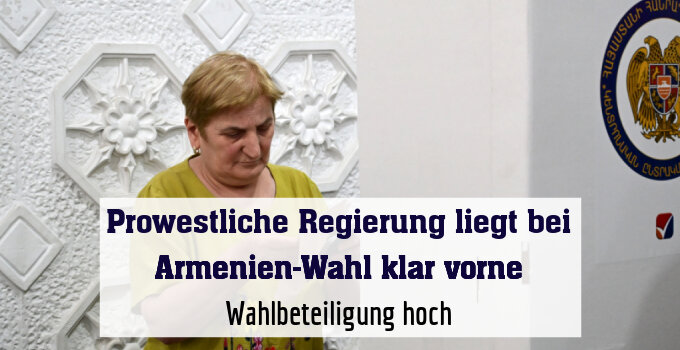 Wahlbeteiligung hoch