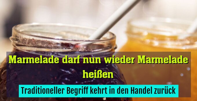 Traditioneller Begriff kehrt in den Handel zurück