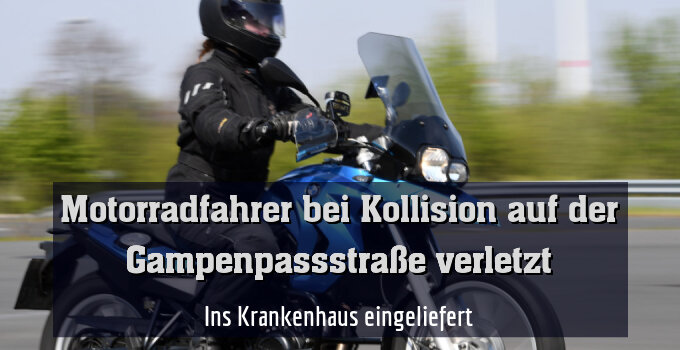 Ins Krankenhaus eingeliefert