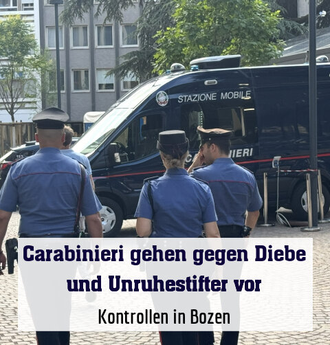 Kontrollen in Bozen