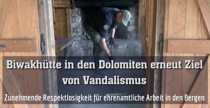 Zunehmende Respektlosigkeit für ehrenamtliche Arbeit in den Bergen