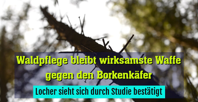 Locher sieht sich durch Studie bestätigt