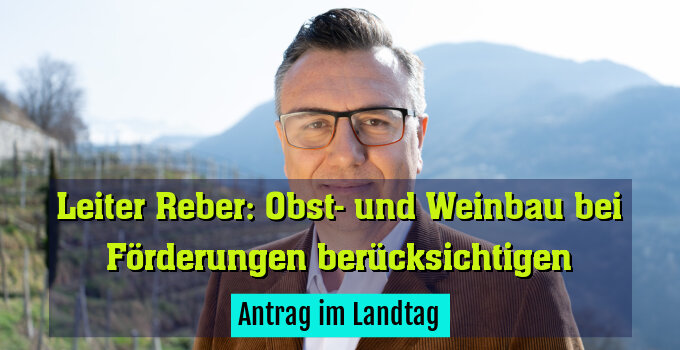 Antrag im Landtag