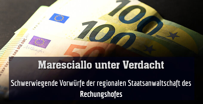 Schwerwiegende Vorwürfe der regionalen Staatsanwaltschaft des Rechungshofes