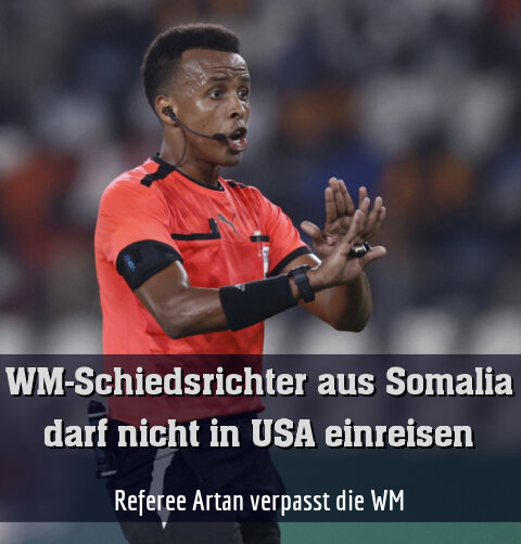 Referee Artan verpasst die WM