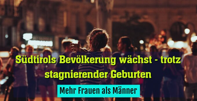 Mehr Frauen als Männer