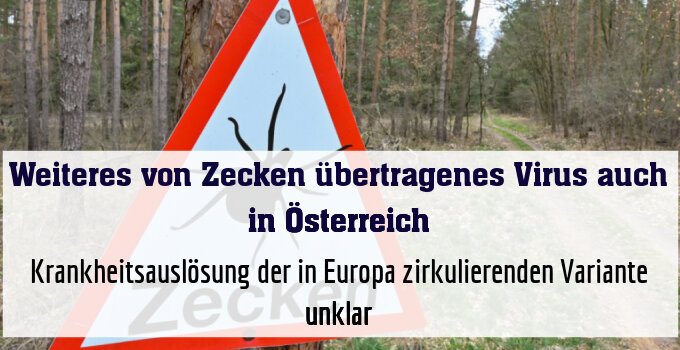 Krankheitsauslösung der in Europa zirkulierenden Variante unklar