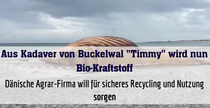Dänische Agrar-Firma will für sicheres Recycling und Nutzung sorgen