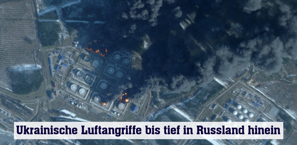 Ukraine zielt auf Energieanlagen in Russland (Archivbild)