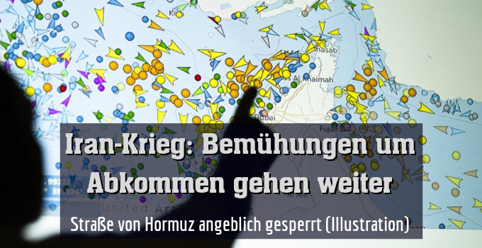 Straße von Hormuz angeblich gesperrt (Illustration)