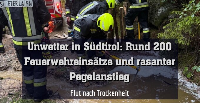 Flut nachh Trockenheit
