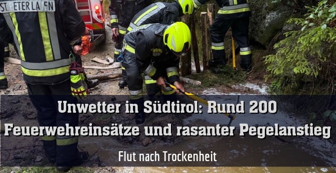 Flut nachh Trockenheit