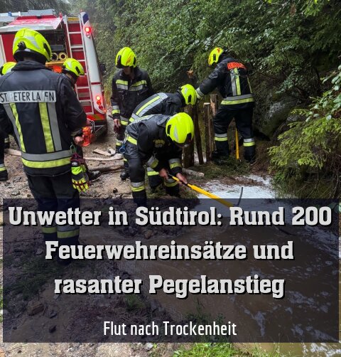 Flut nachh Trockenheit