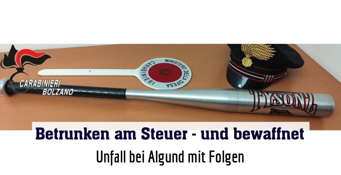 Unfall bei Algund mit Folgen