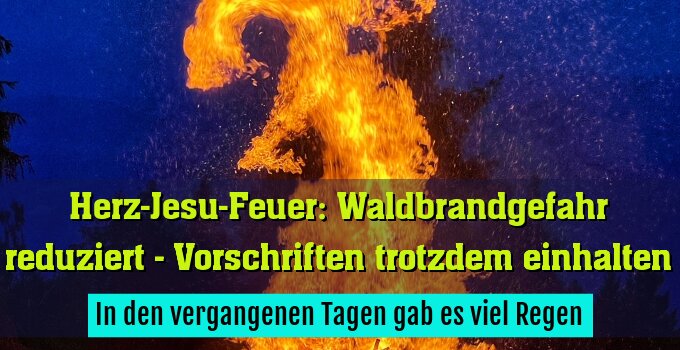 In den vergangenen Tagen gab es viel Regen