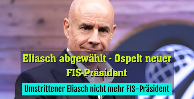 Umstrittener Eliasch nicht mehr FIS-Präsident