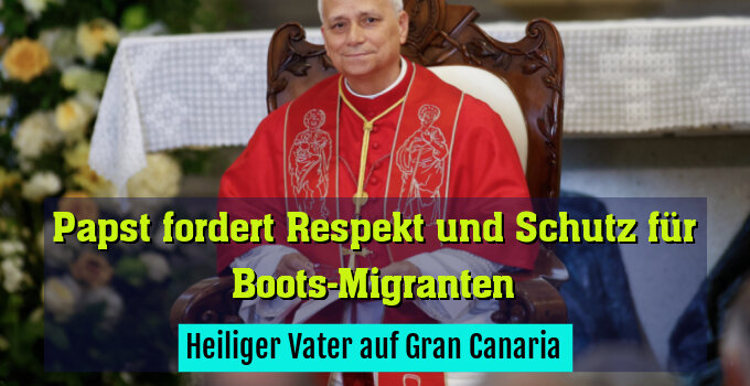 Heiliger Vater auf Gran Canaria