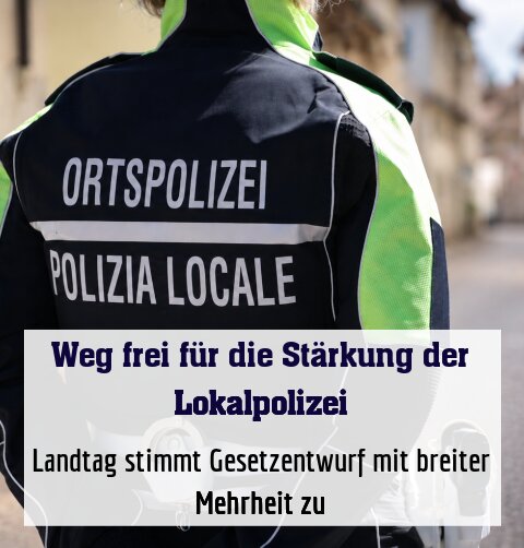 Landtag stimmt Gesetzentwurf mit breiter Mehrheit zu