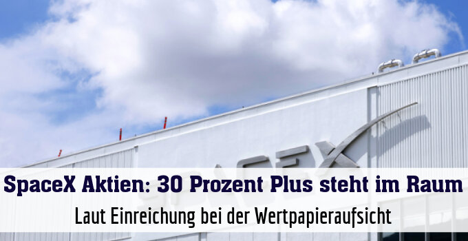 Laut Einreichung bei der Wertpapieraufsicht